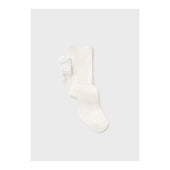 Mayoral Baby Girl Ivory Ruffle Tights